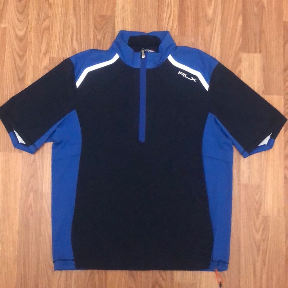 Mens RLX Ralph Lauren Golf Men's Billy Horschel Short Sleeve Golf Jacket